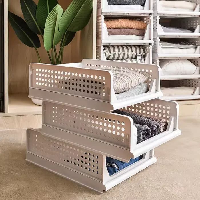 Boîtes de rangement pliantes pour vêtements