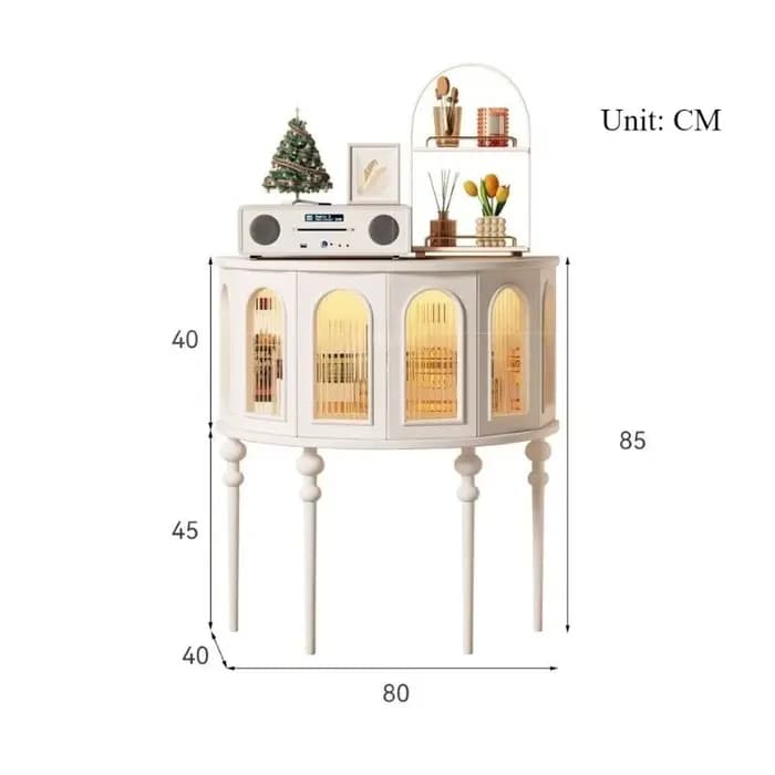 Armoires de salon nordiques en bois