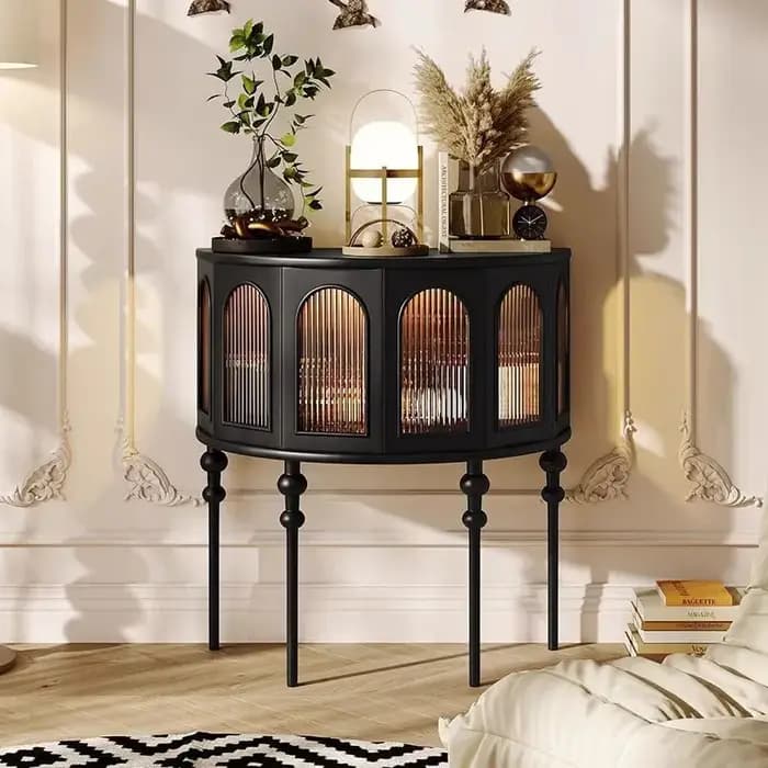 Armoire à manger sur pied