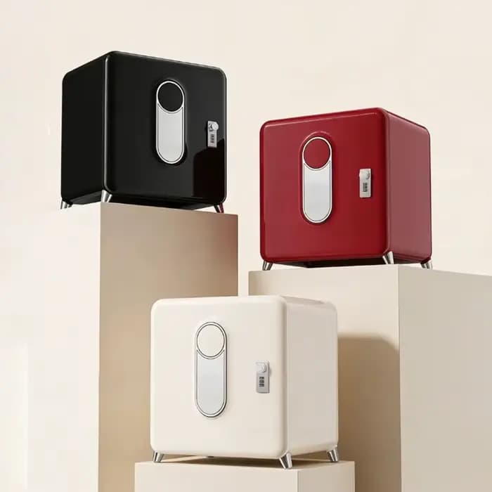 Boîte de rangement en plastique verrouillable