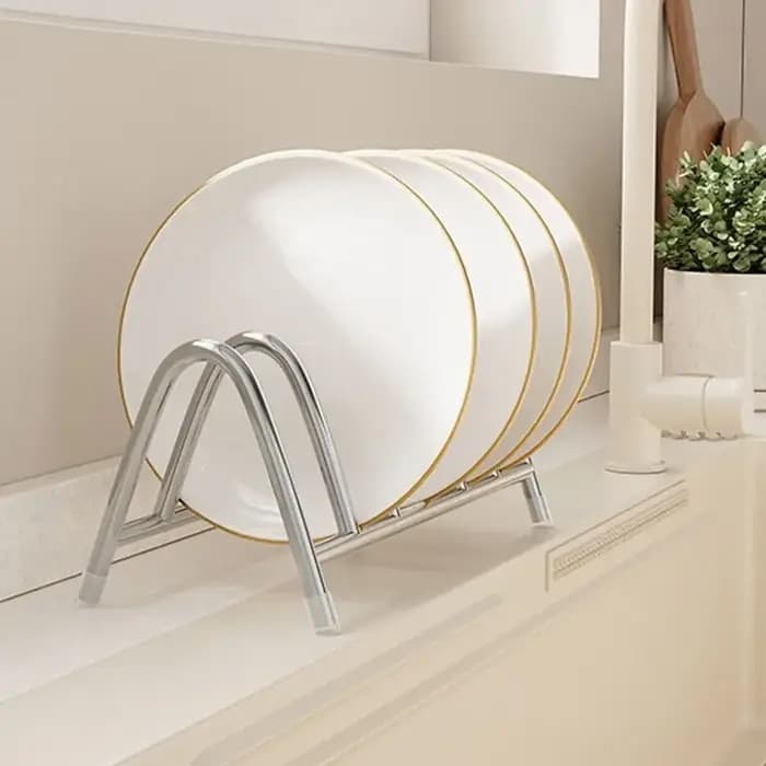 Support de rangement pour couvercle de casserole en acier inoxydable