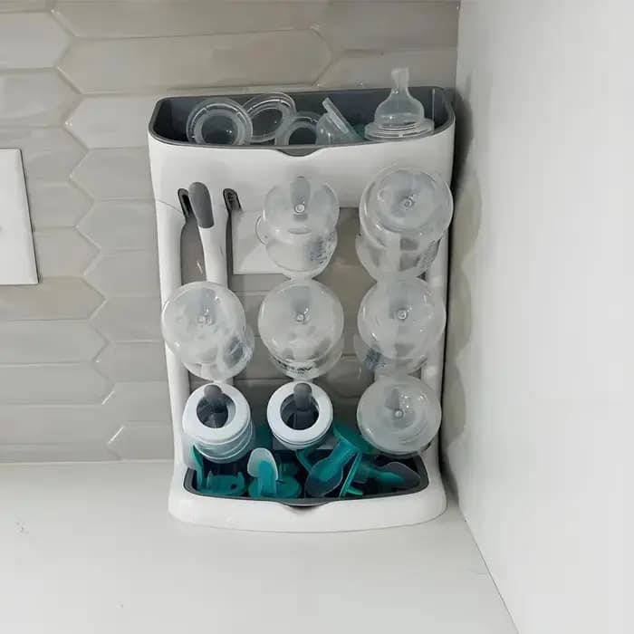Égouttoir à biberons, support de séchage et de drainage pour biberons