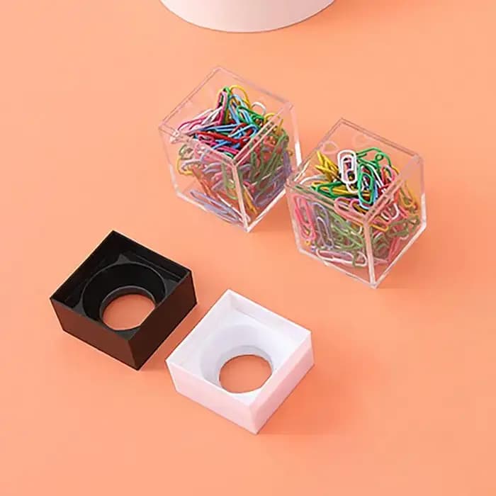 Nouveau porte-papier Clips distributeur bureau boîte d'absorption magnétique