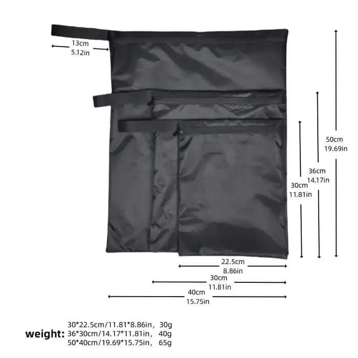 Sac de rangement étanche pour la natation