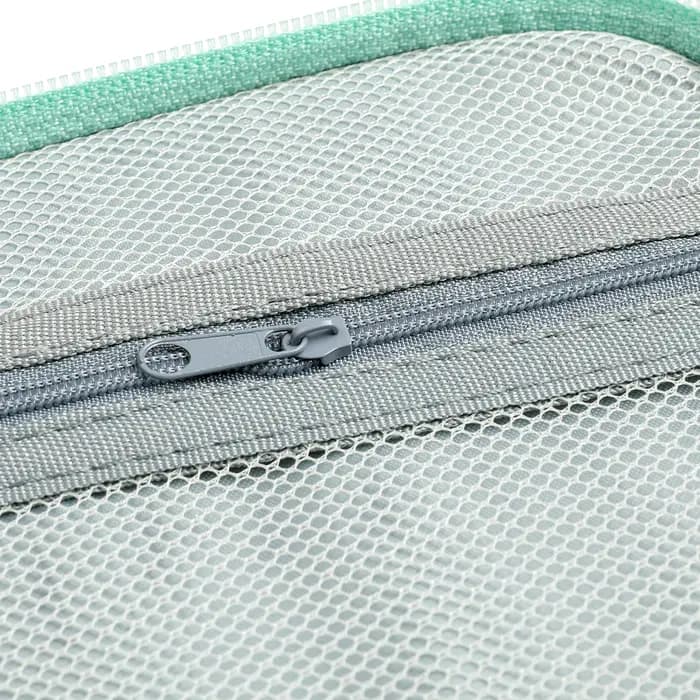 Sac de rangement coloré à double couche pour crayons