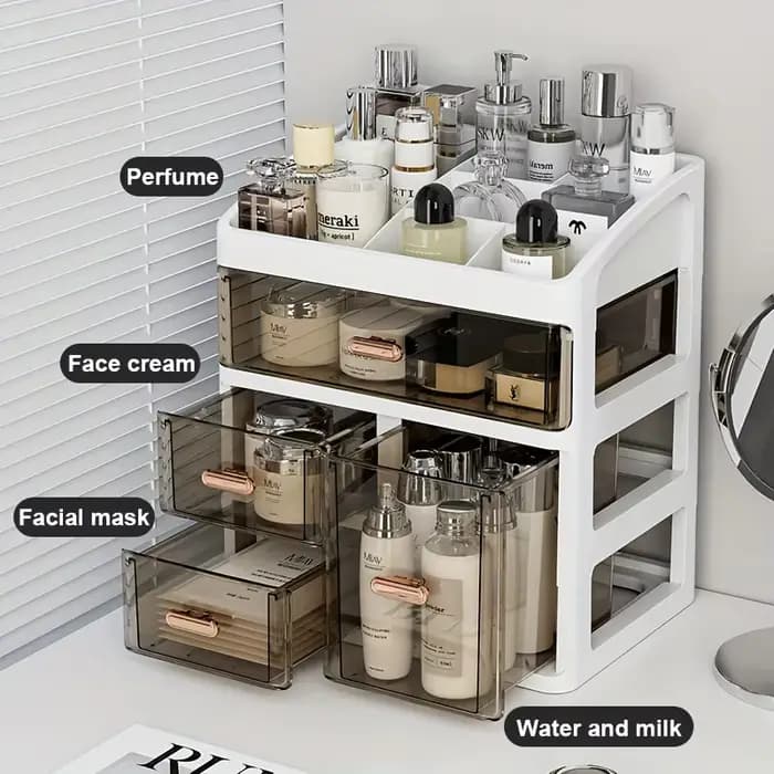Boîte de rangement de cosmétiques