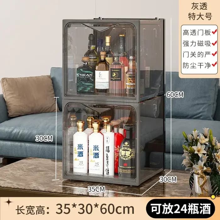 Support de rangement léger et Compact pour vin et liqueur