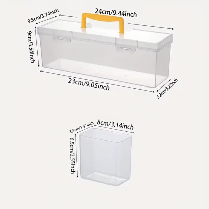 Boîte de rangement de pièces d'outils