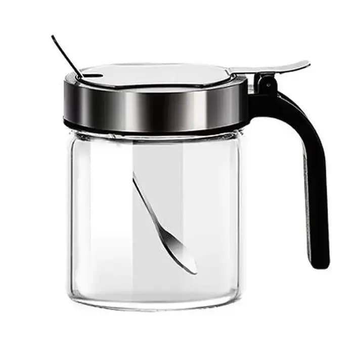 Pot d'assaisonnement en verre pour épices de 300ml