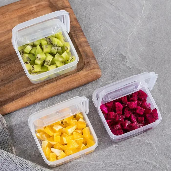 Boîte de rangement de fromage au réfrigérateur en plastique 1 pièce