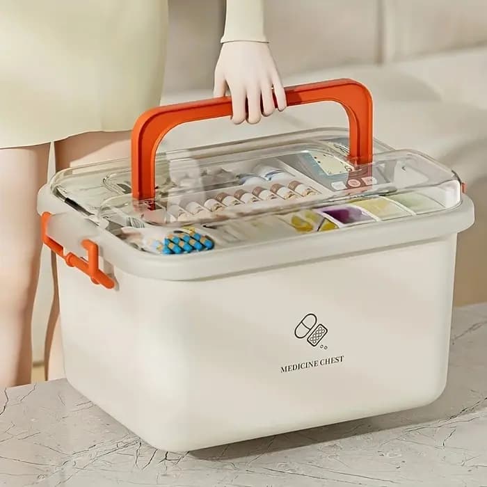 Boîte à médicaments de soins à domicile 1 pièce