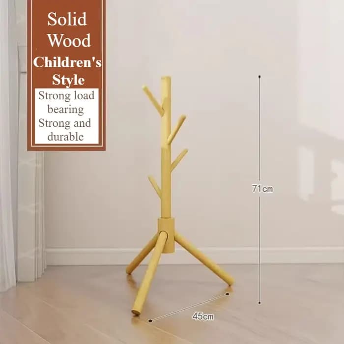 Porte-manteau sur pied portable et économique pour entrée