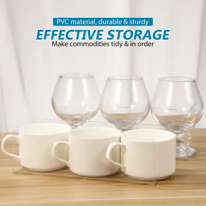 Supports de Synchronisation d'Étagères de Supermarché en Plastique Transparent
