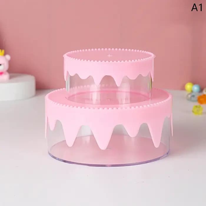 Boîte de rangement en plastique faite à la main pour enfants