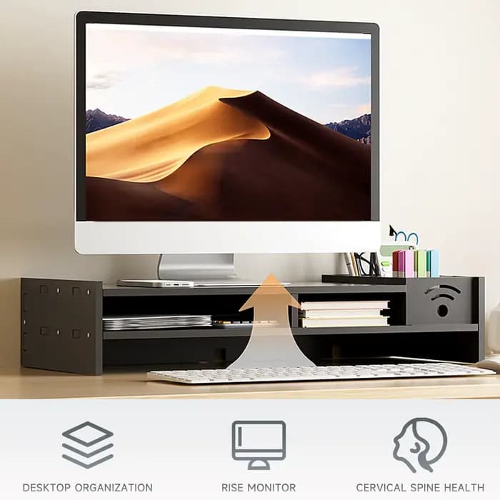 Support de moniteur pour bureau