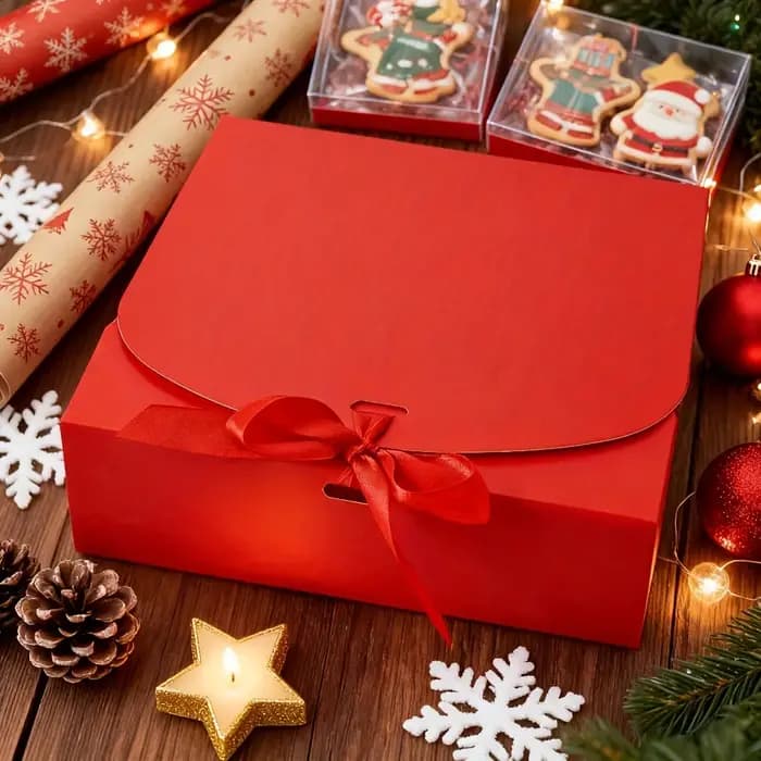 Coffret cadeau de noël