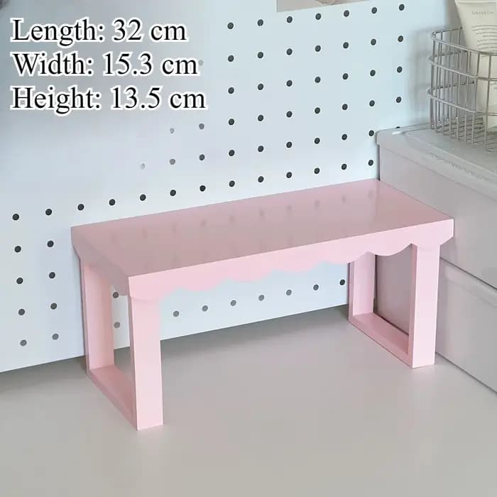 Étagère de rangement simple en bois pour la maison
