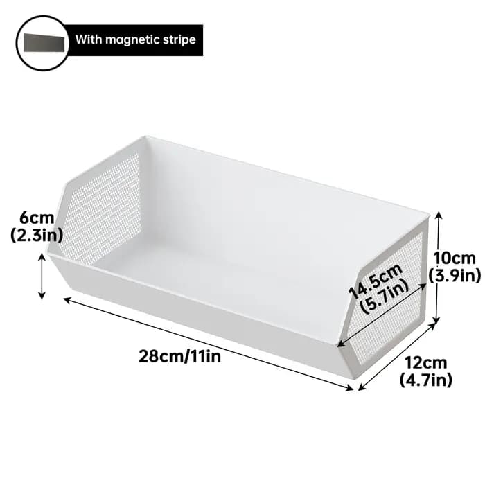 Support de rangement magnétique pour balcon