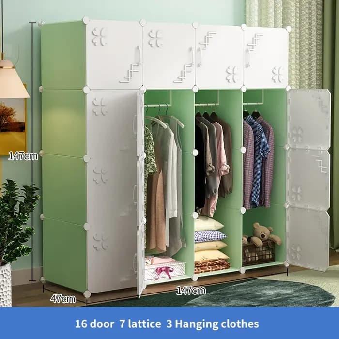 Armoire de rangement pliable moderne pour la maison