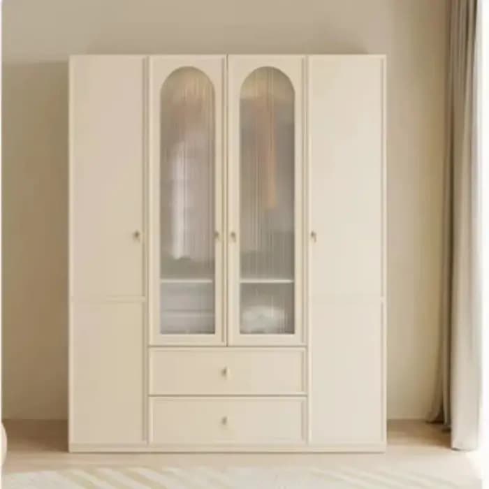 Armoire Moderne Élégante pour Vêtements Suspendus, Gain de Place, Idéale pour Chambre, Hôtel, Mobilier de Maison de Luxe