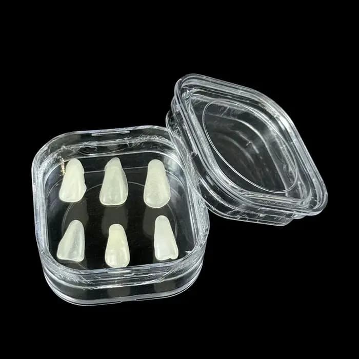 Boîte à dents pour prothèses dentaires