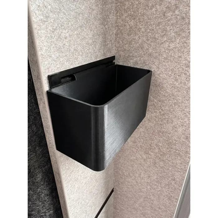 Boîte de rangement multifonctionnelle pour système de rail RV