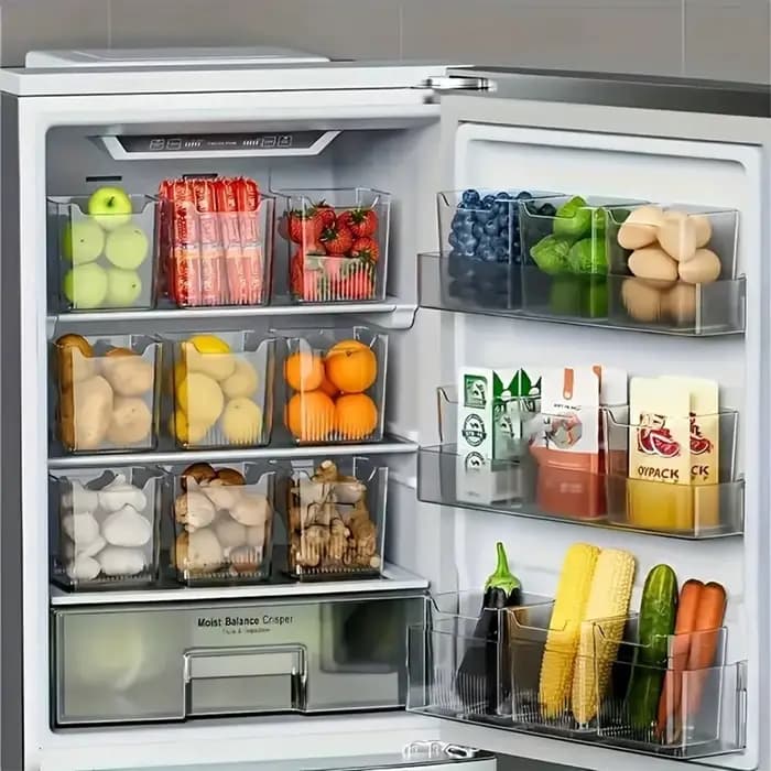 Boîte de rangement pour porte latérale de réfrigérateur