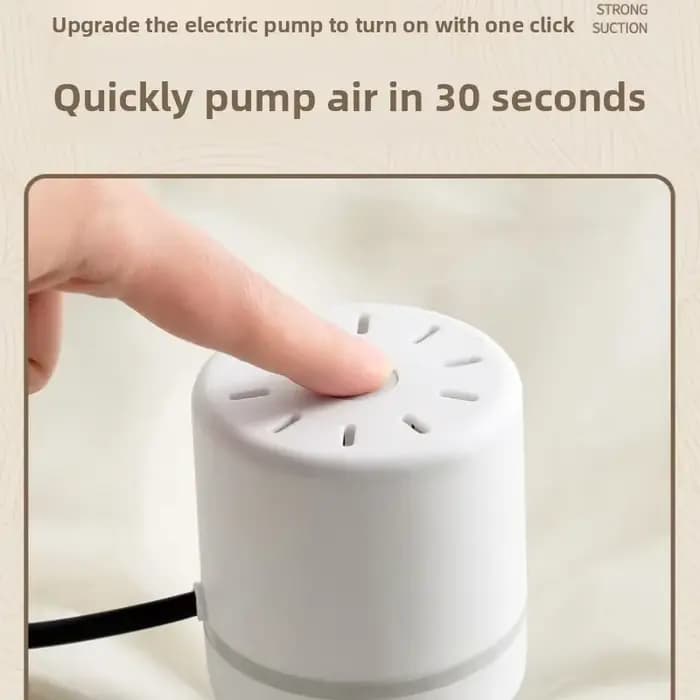 Pompe à sac sous vide électrique
