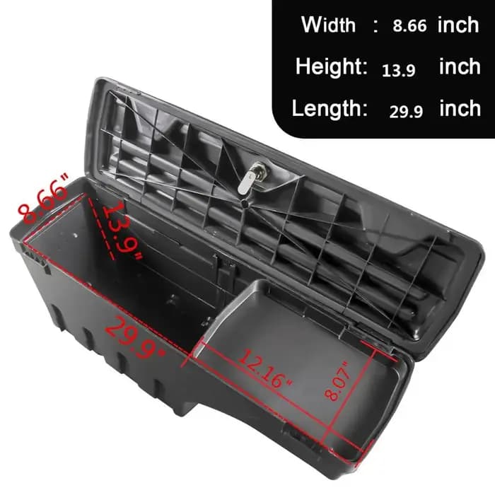 Boîte de rangement pour voiture Triton L200 Hilux Vigo Revo Rocco Isuzu D-max Greatwall VW Amarok