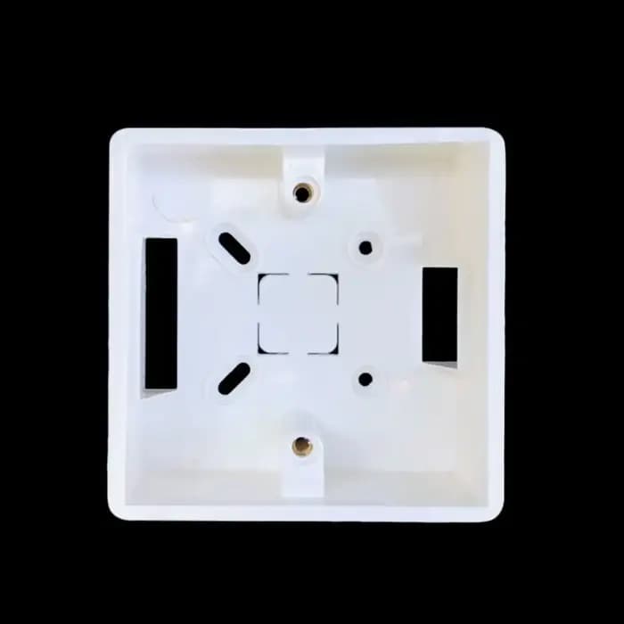Boîtier de Rangement pour Câblage Type 86, Boîte de Raccordement Standard en PVC pour Montage Extern