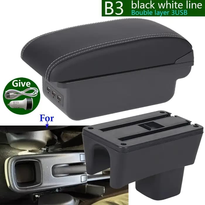 Boîte d'accoudoir de voiture pour SUZUKI Swift