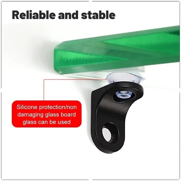 Supports de fixation à ventouse pour étagères, panneaux stratifiés, cloisons, armoires, supports de verre et quincaillerie de meubles – Fournitures de quincaillerie domestique