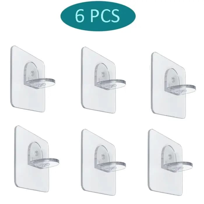 Supports d'étagères adhésifs