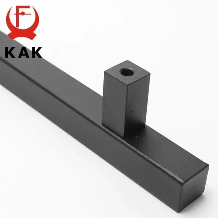 KAK 12 pouces poignée de porte de grange coulissante tirer armoire affleurant ensemble de matériel