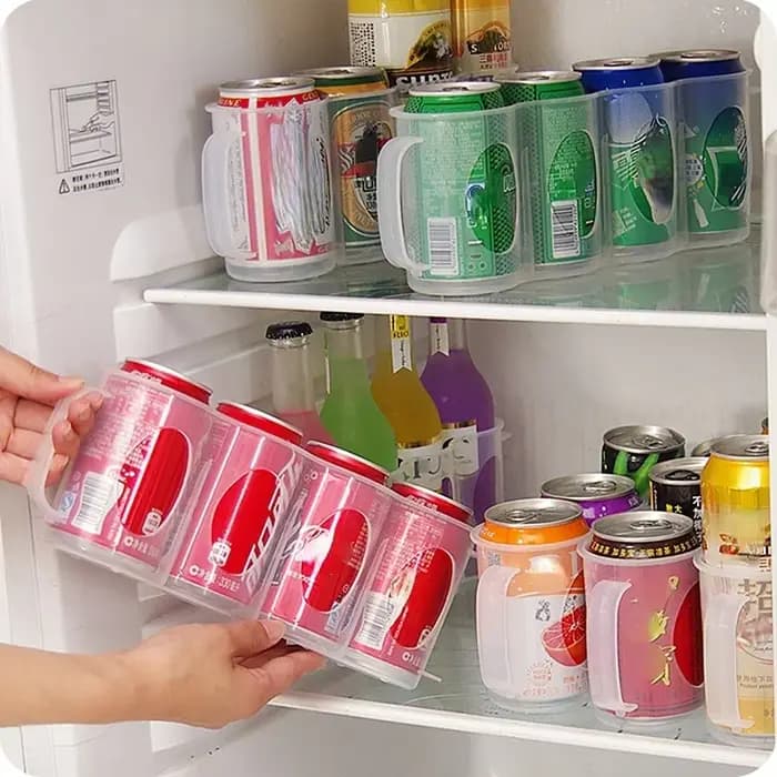 Boîte de rangement pour canettes de bière et de soda