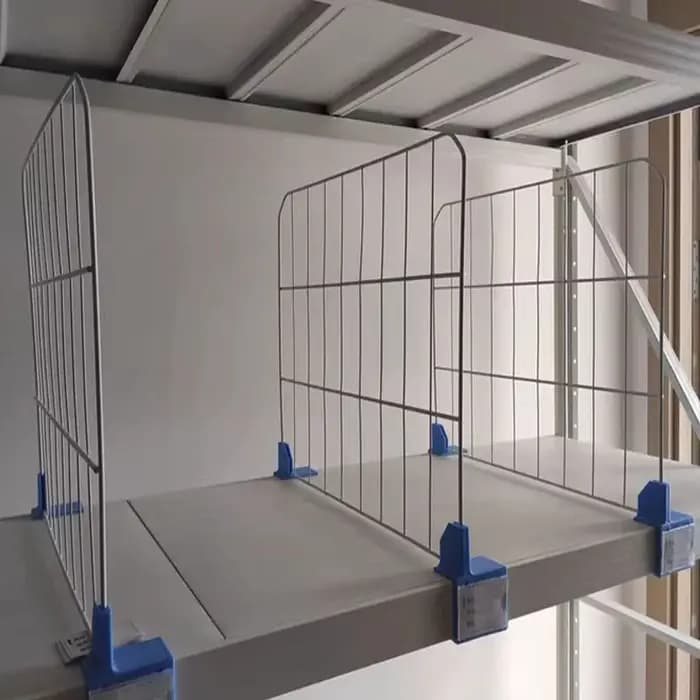 1 ensemble étagère cloison clôture maille grille
