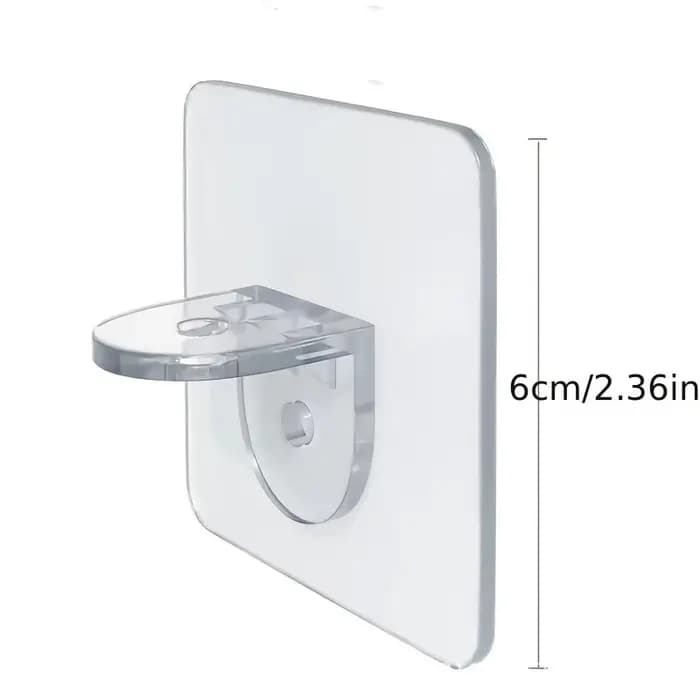Supports d'étagères adhésifs