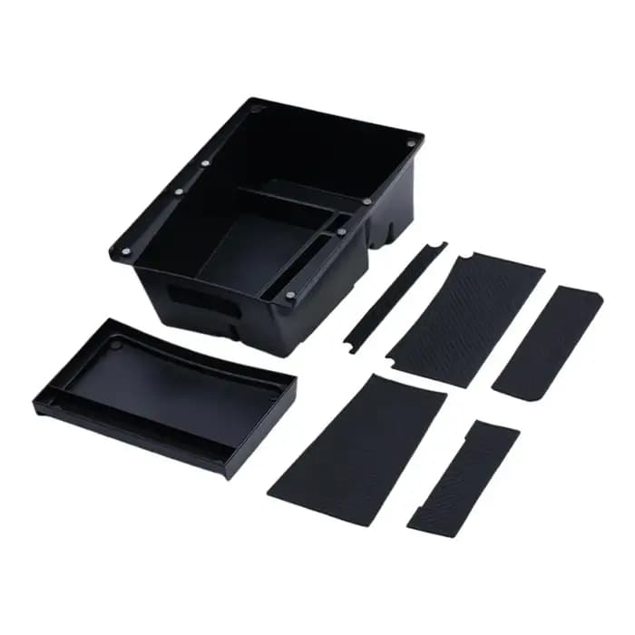 Boîte de rangement sous accoudoir pour voiture, plateau de rangement pour Console centrale de voitur