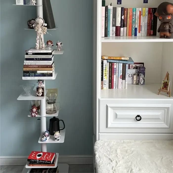 Bibliothèque en fer multicouche