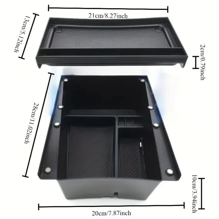 Boîte de rangement pour voiture Lcars