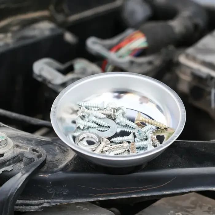 Plateau magnétique de pièces en acier inoxydable