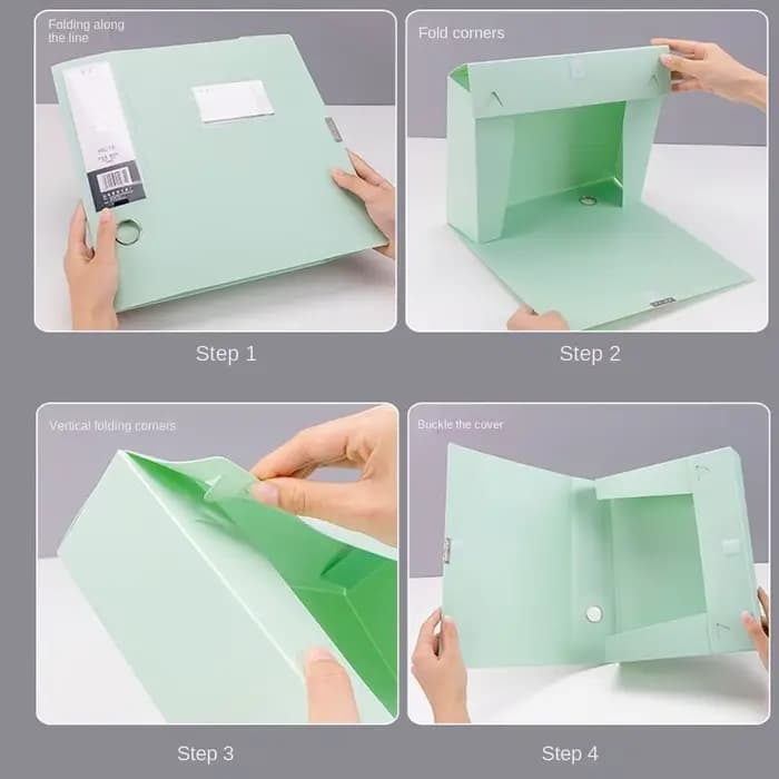 Boîte de rangement multifonctionnelle pour documents