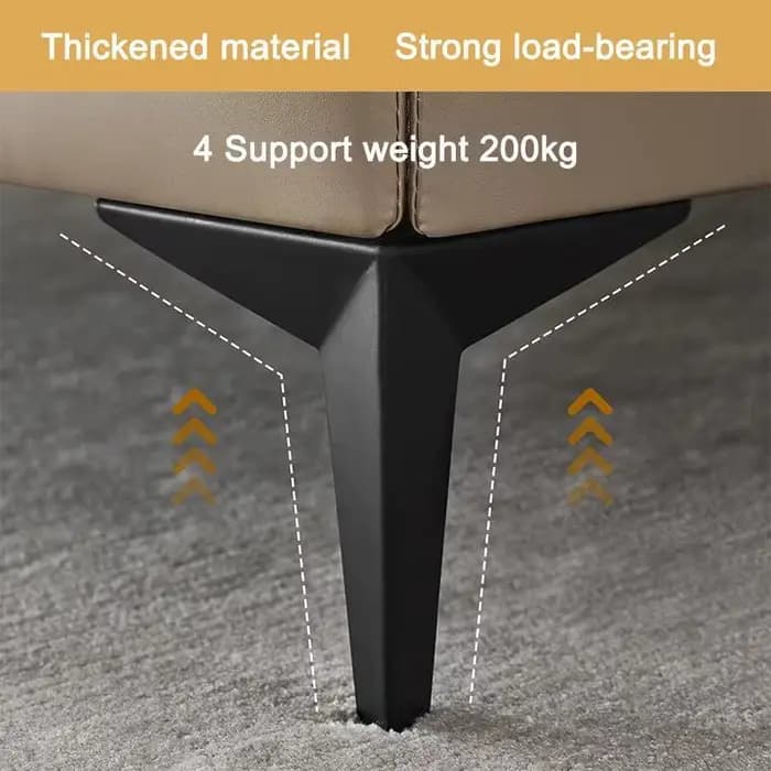 4 pièces épaissi losange meubles jambes trépied lumière matériel de luxe pieds de Table meubles jamb