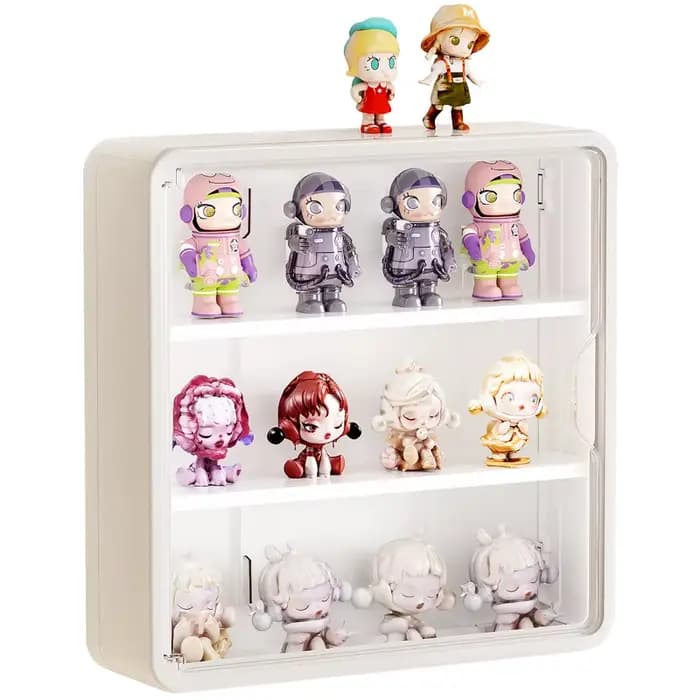 Boîte de rangement murale pour figurines d'action