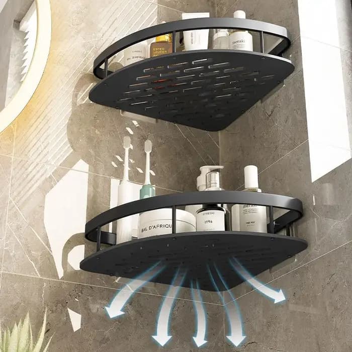 Étagères de salle de bain