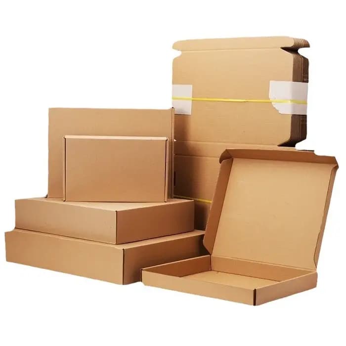 Boîtes en carton 5 pièces 20x20x10cm pour l'affichage au détail et l'emballage promotionnel