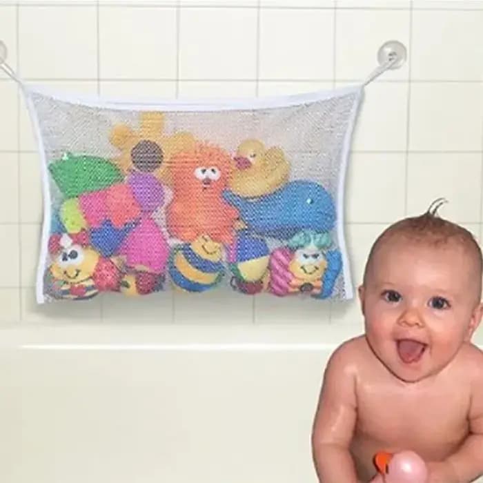 Filet de rangement pour jouets de bain pour enfants