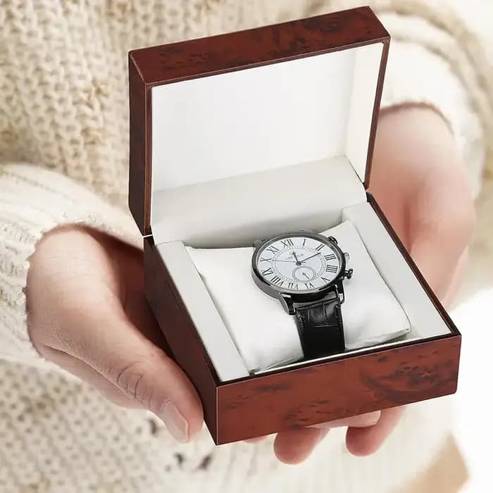 Boîte de rangement pour montre en bois 1 pièce