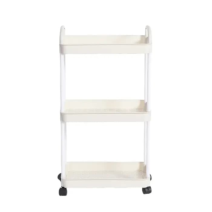 Chariot de rangement multi-niveaux pour la maison, étagère de rangement de sol à plafond pour cuisin