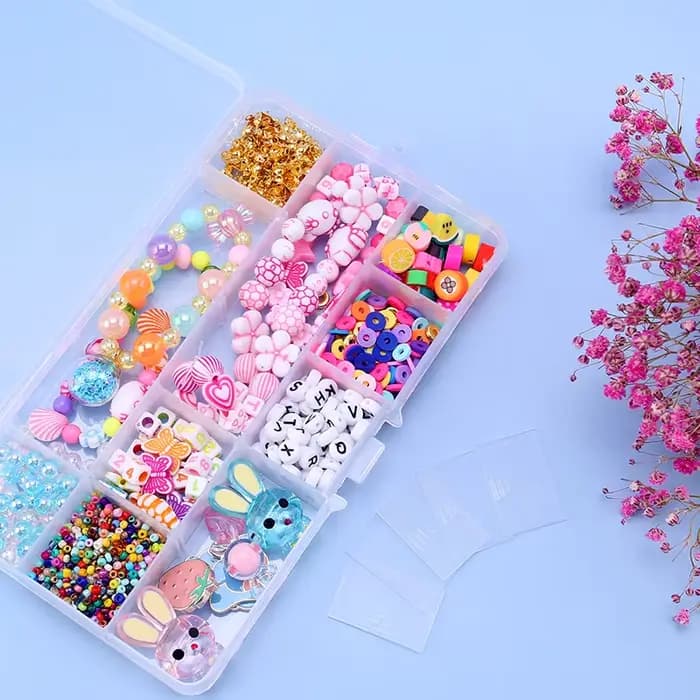 Boîte à bijoux en plastique